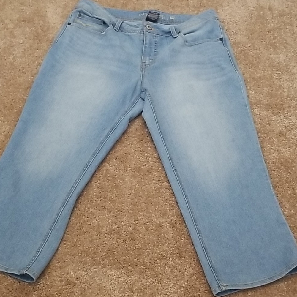 Cropped jeans